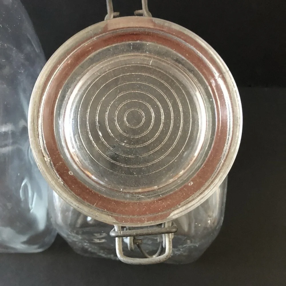 Granny’s Products Inc. Crownford Jars 1968 Made In Italy Lot Of 3